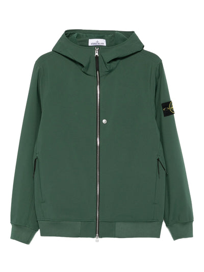 STONE ISLAND - Veste SOFT SHELL-R vert juniper