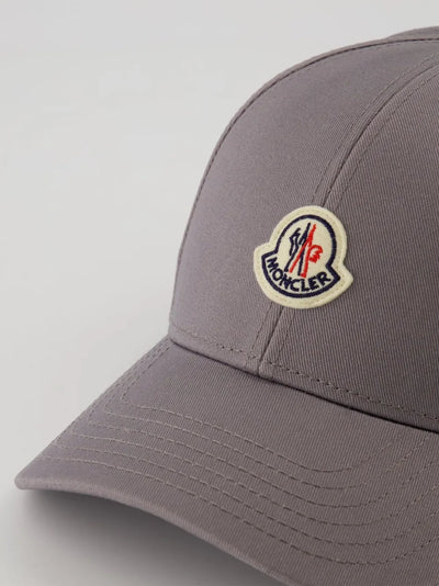 MONCLER - casquette à patch logo