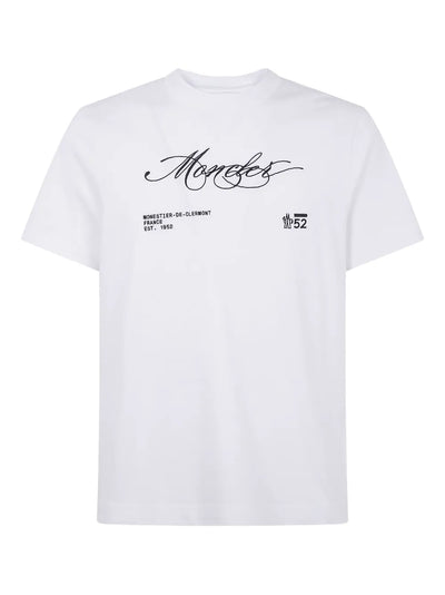 MONCLER - t-shirt à logo Script
