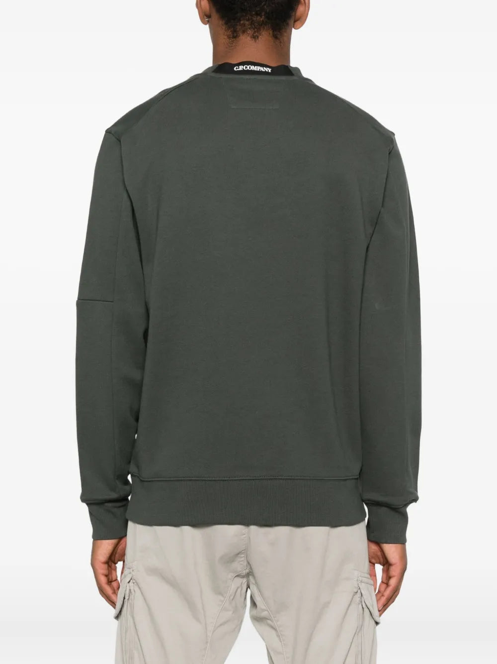 C.P. Company - Crewneck lens gris anthracite