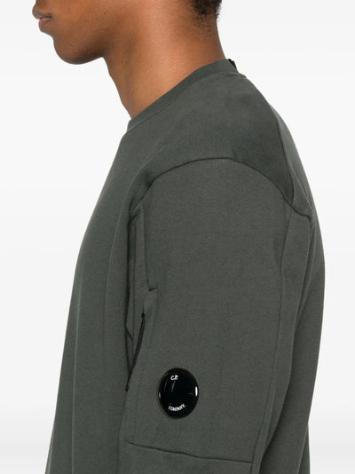 C.P. Company - Crewneck lens gris anthracite