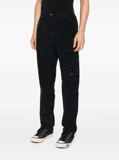 C.P. COMPANY - Pantalon cargo en velour cotelé