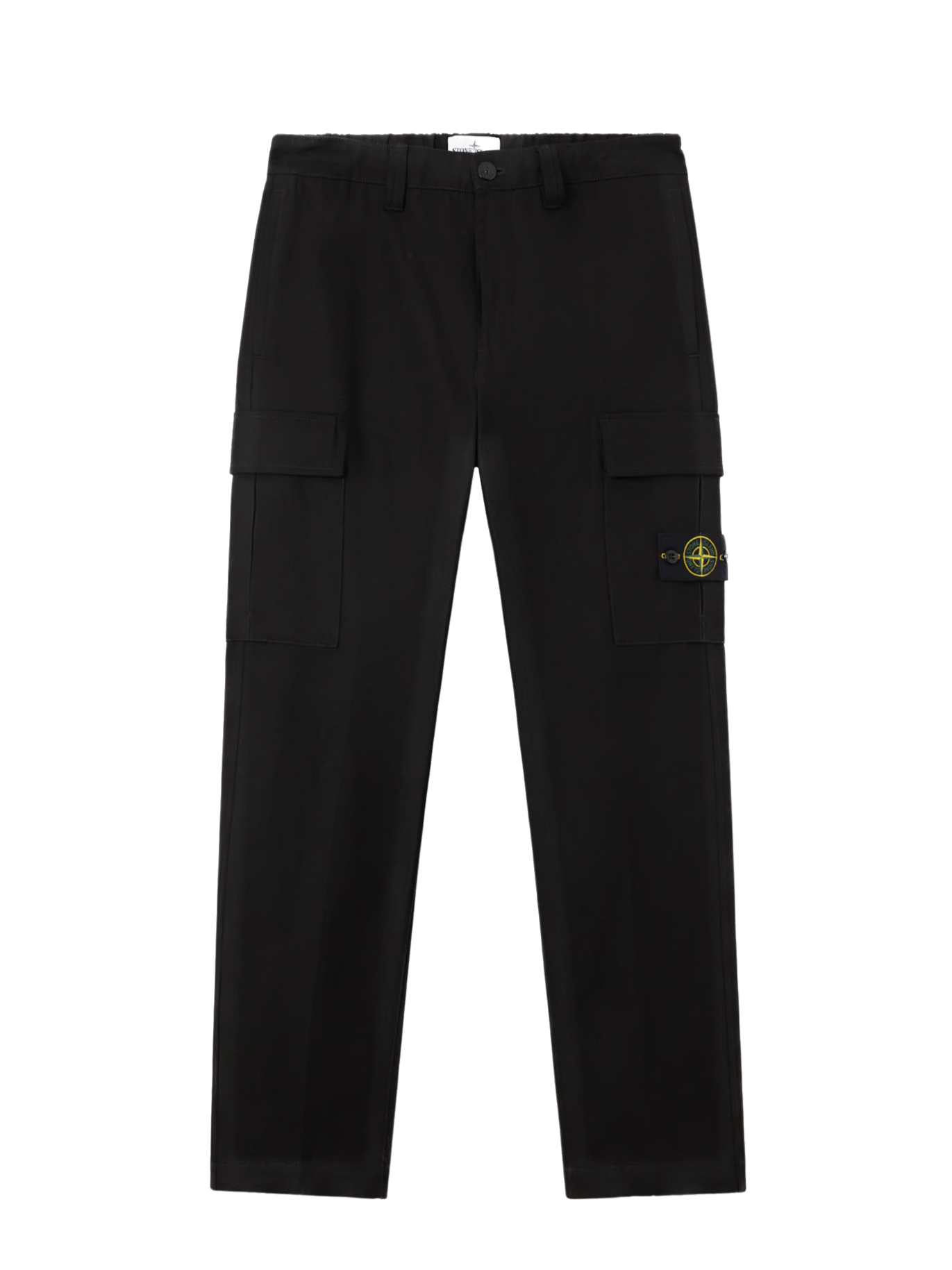 STONE ISLAND - Pantalon Cargo Panama coton