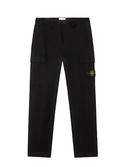 STONE ISLAND - Pantalon Cargo Panama coton