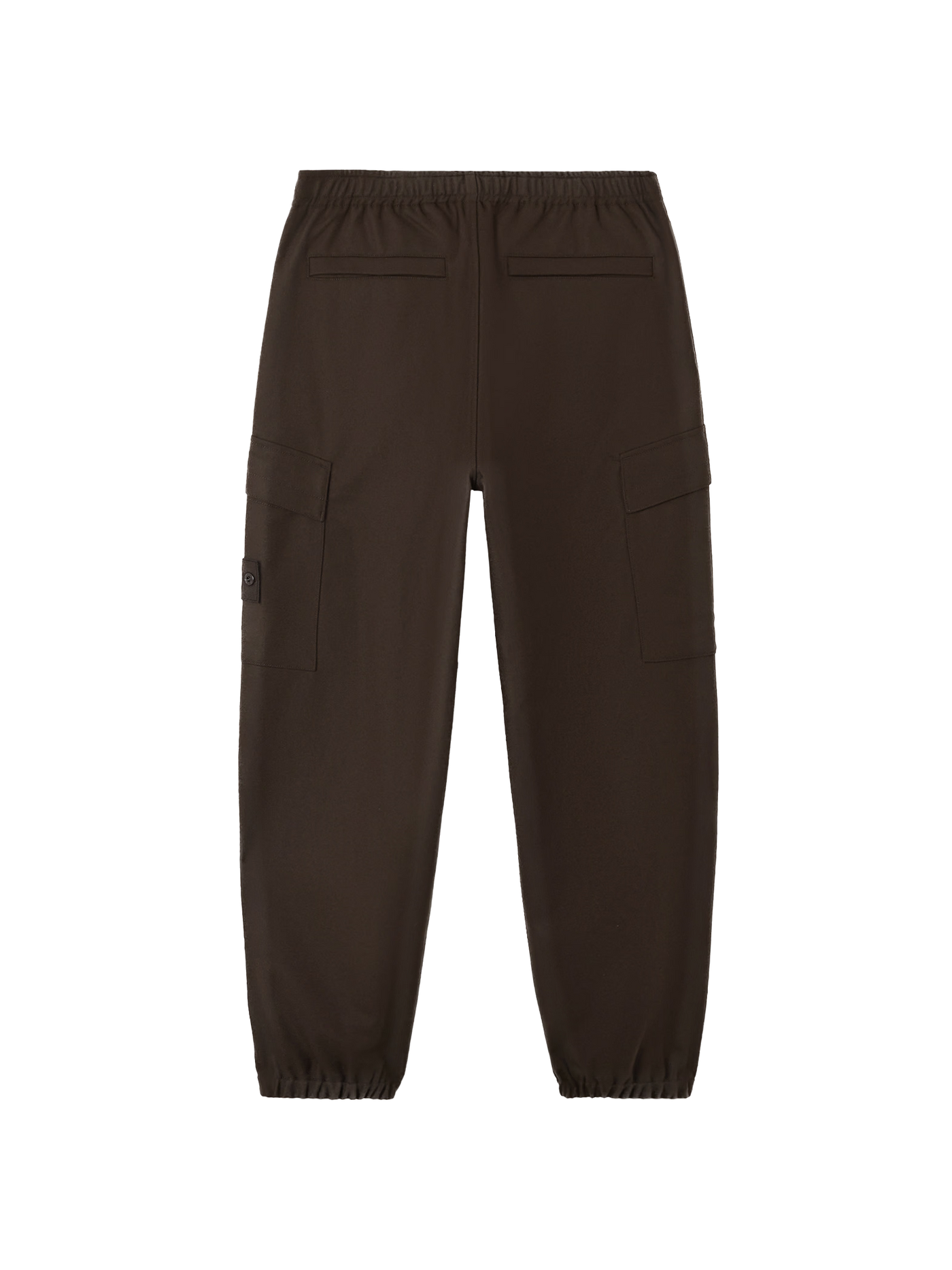 STONE ISLAND GHOST - Pantalon cargo en laine et en flanelle