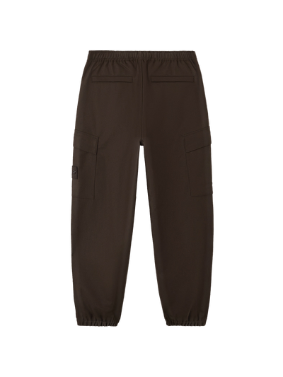 STONE ISLAND GHOST - Pantalon cargo en laine et en flanelle