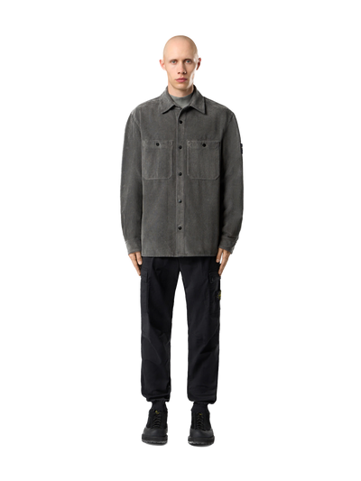 STONE ISLAND - Pantalon cargo coupe fuselée regular à poches zippées