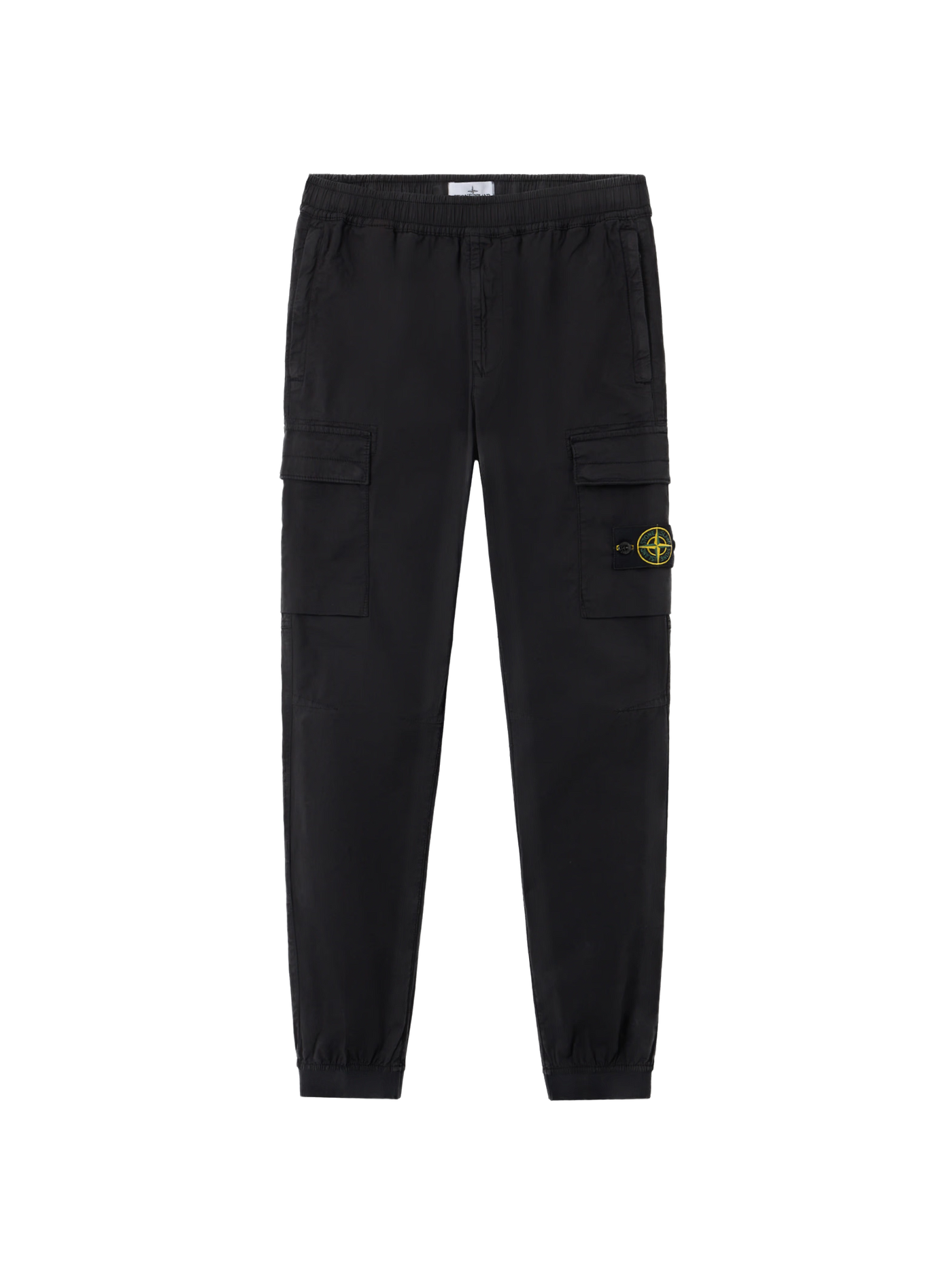 STONE ISLAND - Pantalon cargo coupe fuselée regular à poches zippées