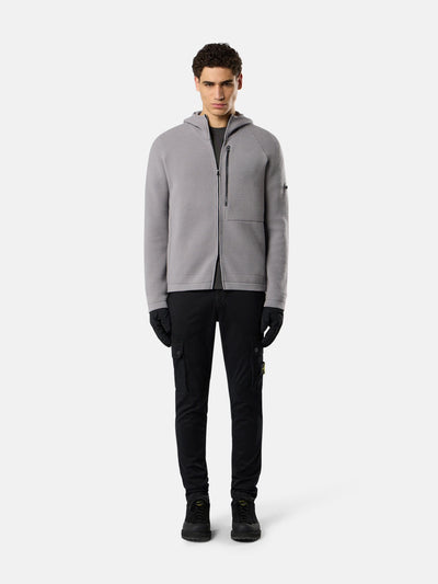 STONE ISLAND - Pantalon cargo slim noir
