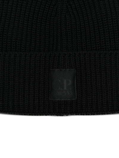 C.P COMPANY THE METROPOLIS SERIES - Bonnet en laine noir