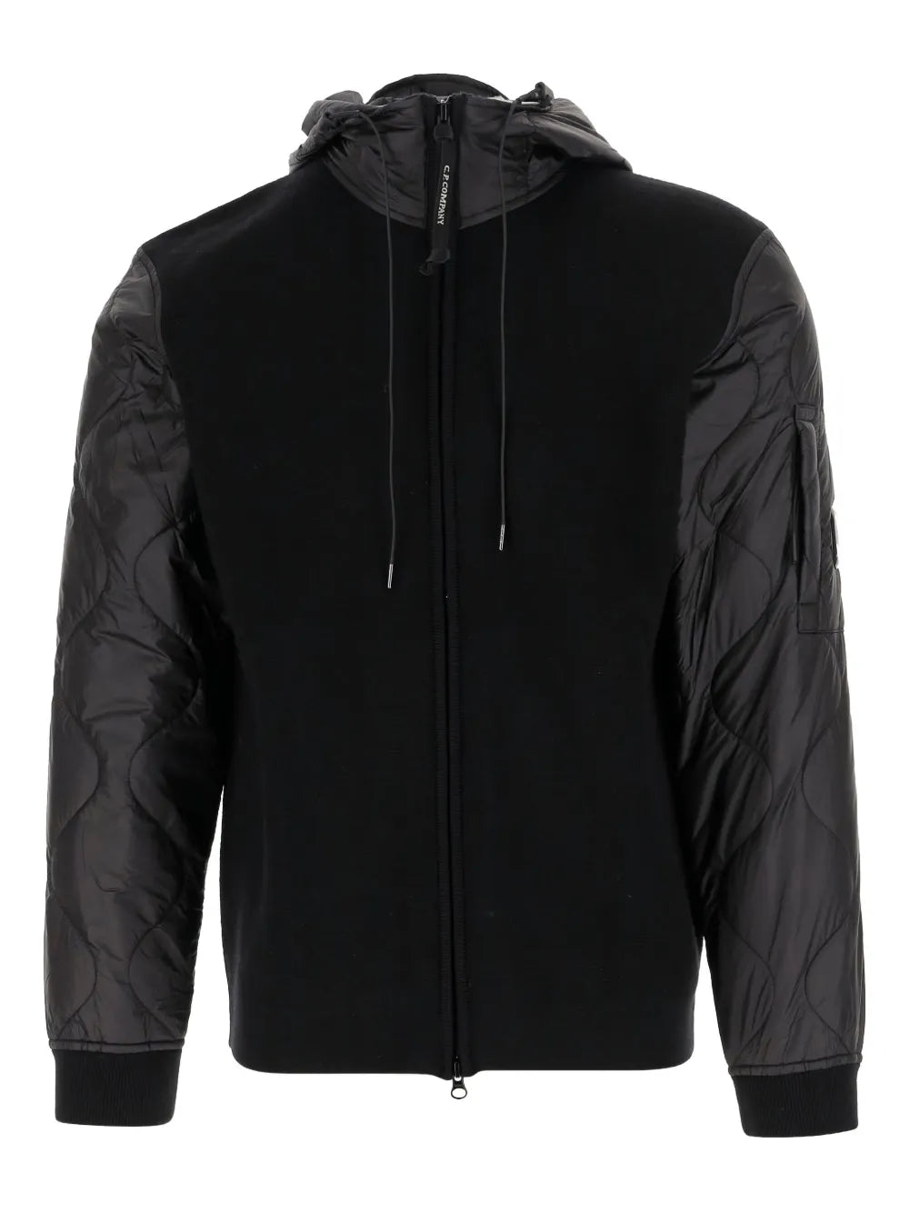 C.P COMPANY - Veste Zippé en laine mérinos & DD-Shell