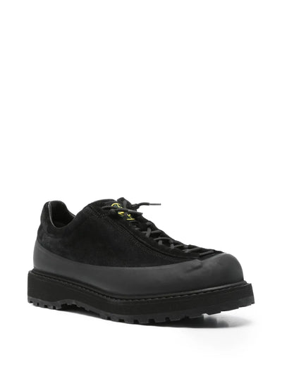 STONE ISLAND - Baskets en Suède avec semelle crantée