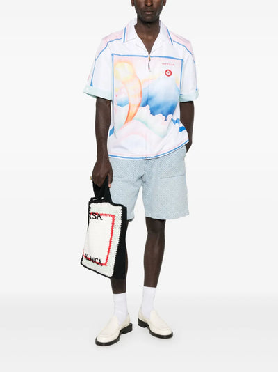 CASABLANCA - chemise en soie Fuji Dream