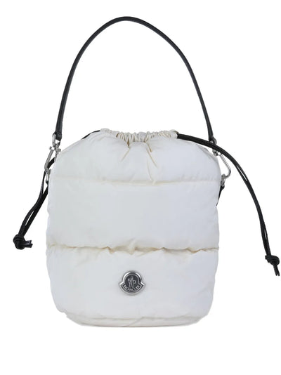 MONCLER - sac seau déperlant CARADOC blanc