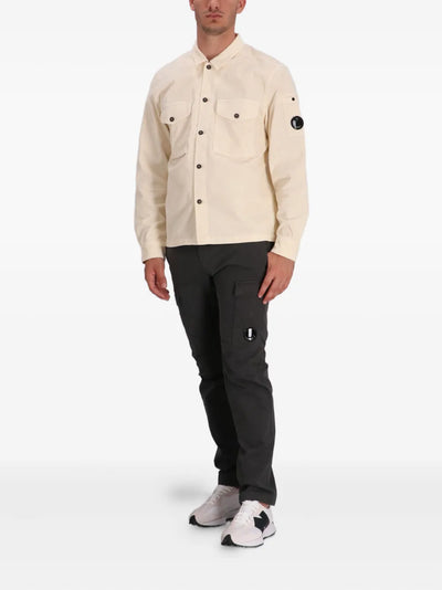 C.P. Company - pantalon cargo à verre de lunette signature