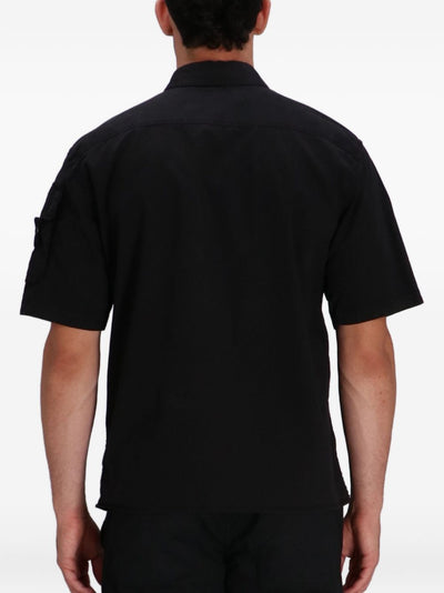 STONE ISLAND - Chemise manches courtes Noir