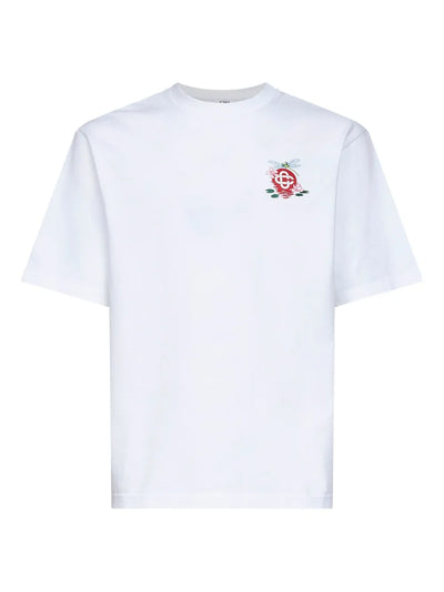 CASABLANCA - t-shirt à fleurs