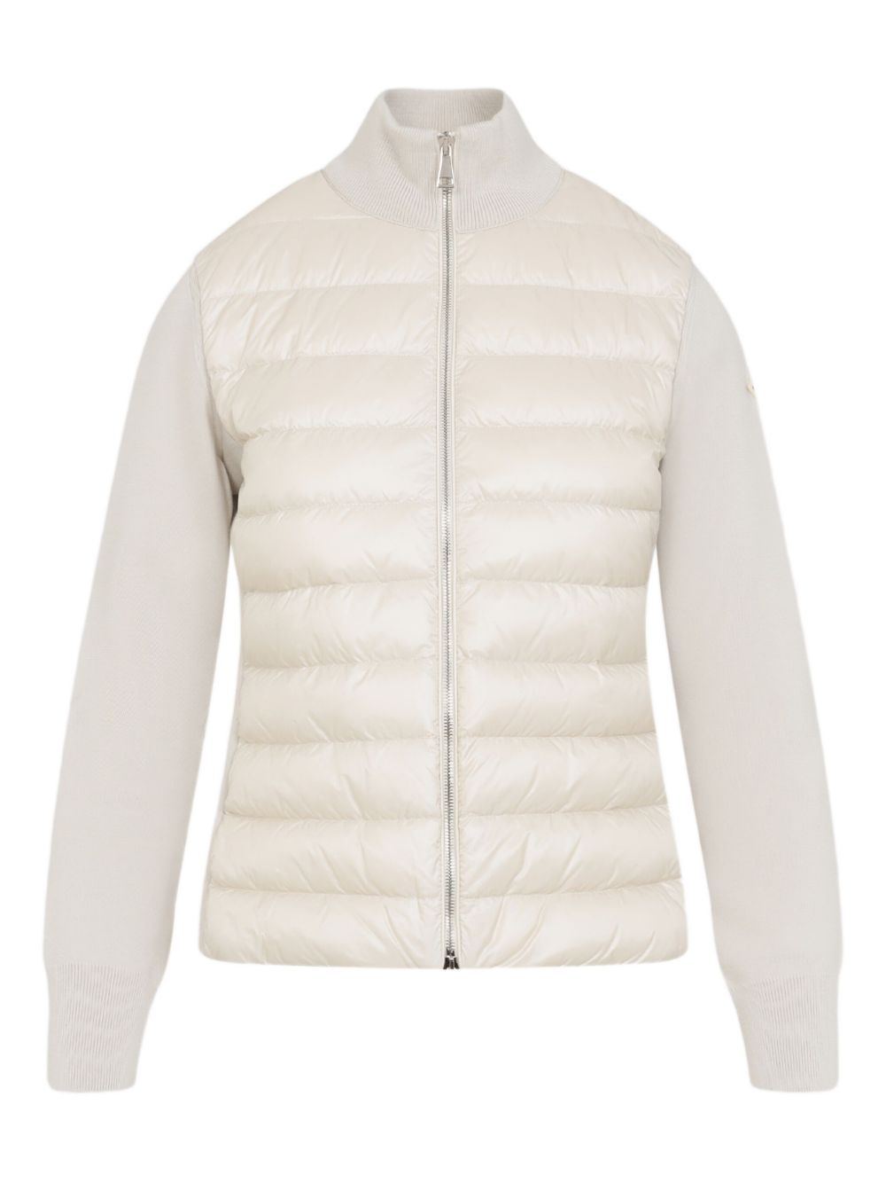 MONCLER - Cardigan zippé matelassé en laine
