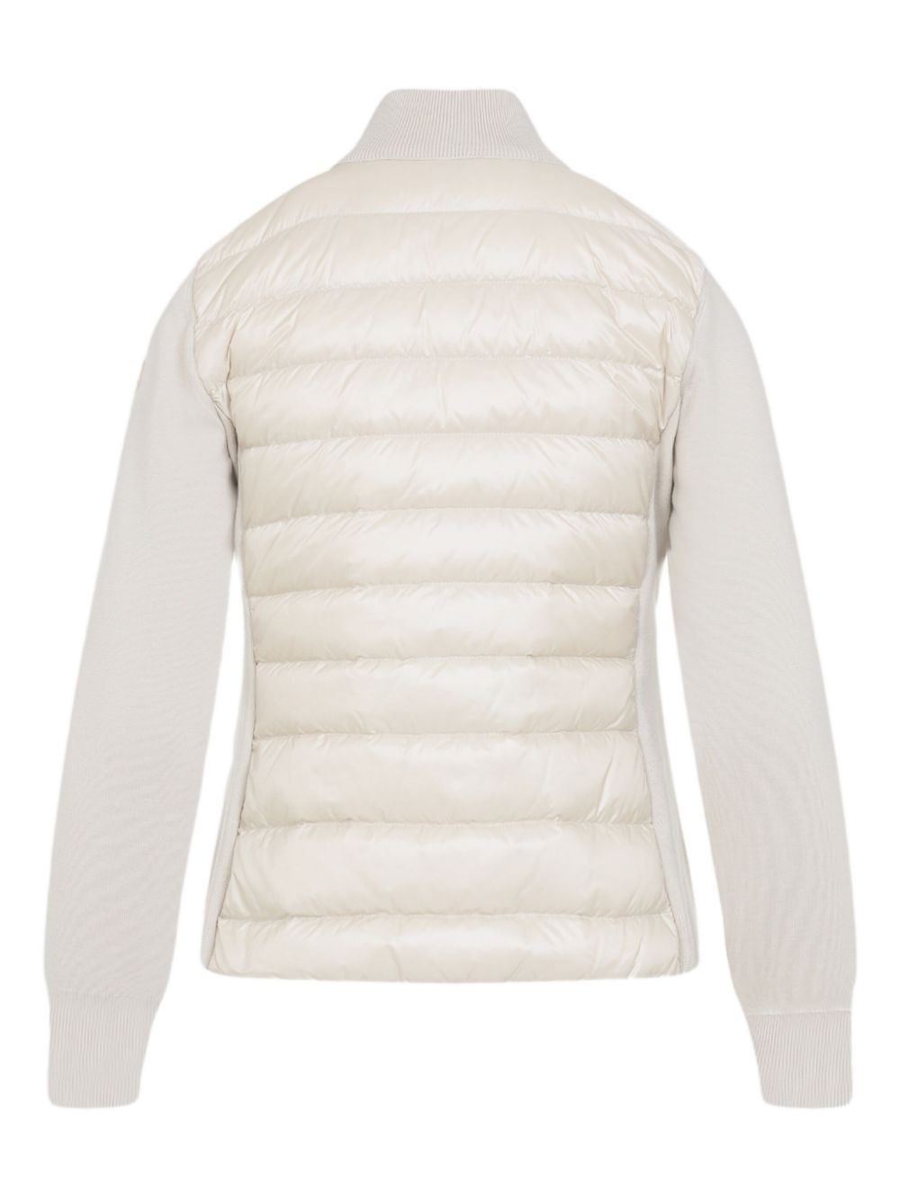 MONCLER - Cardigan zippé matelassé en laine