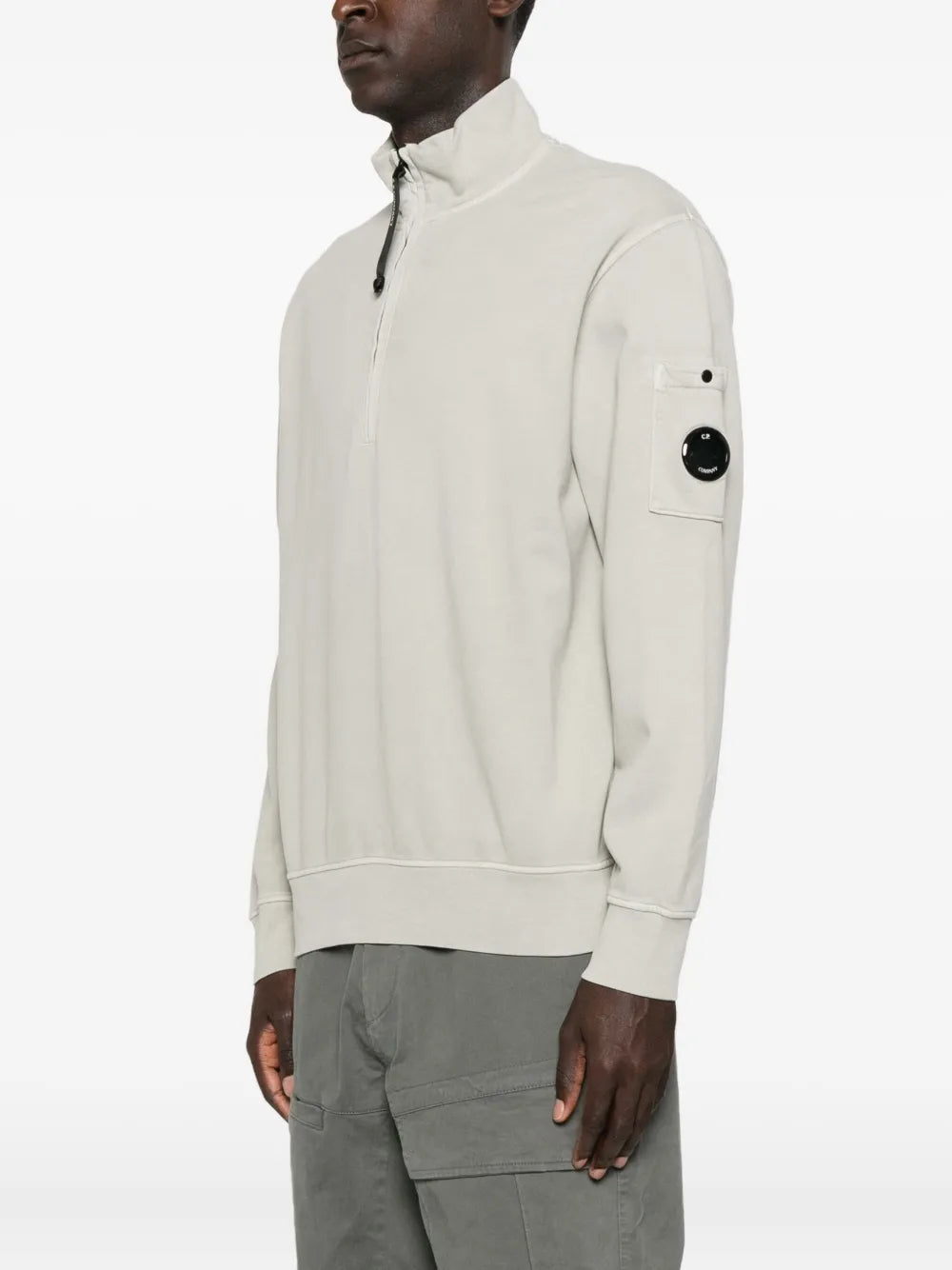 C.P. COMPANY - sweat à col zippé