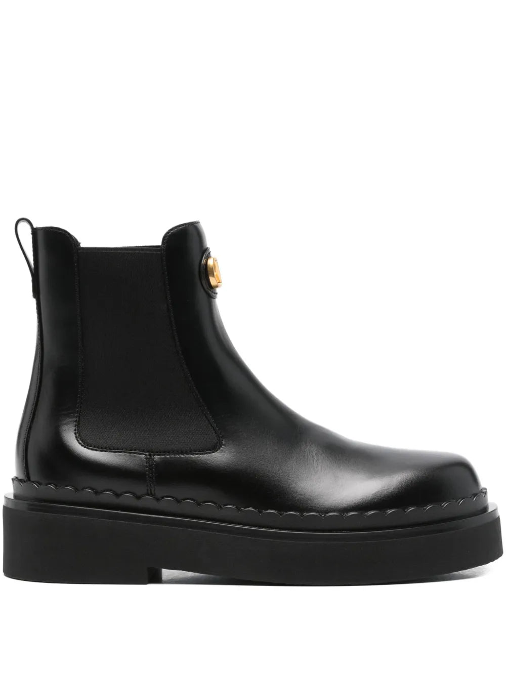 VALENTINO GARAVANI - Bottines beatle en cuir
