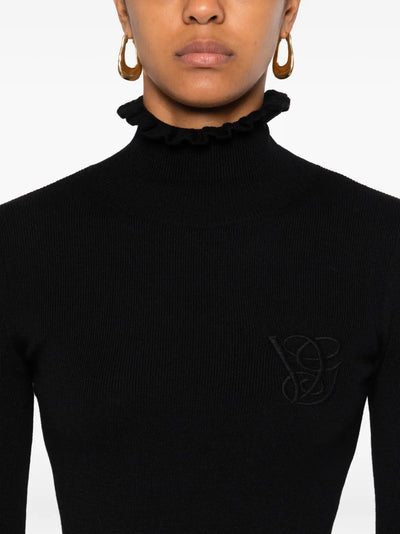 VALENTINO GARAVANI - Pull col roulé à détails