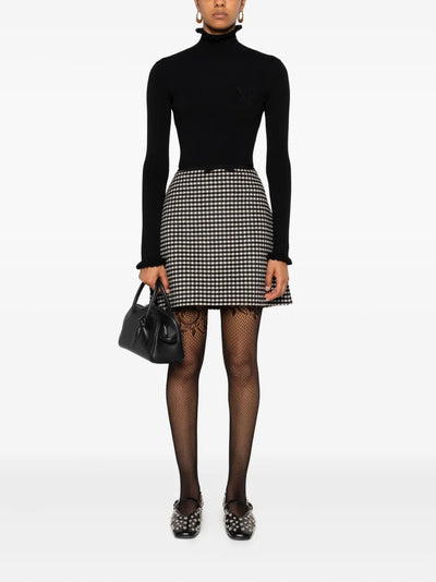 VALENTINO GARAVANI - Pull col roulé à détails