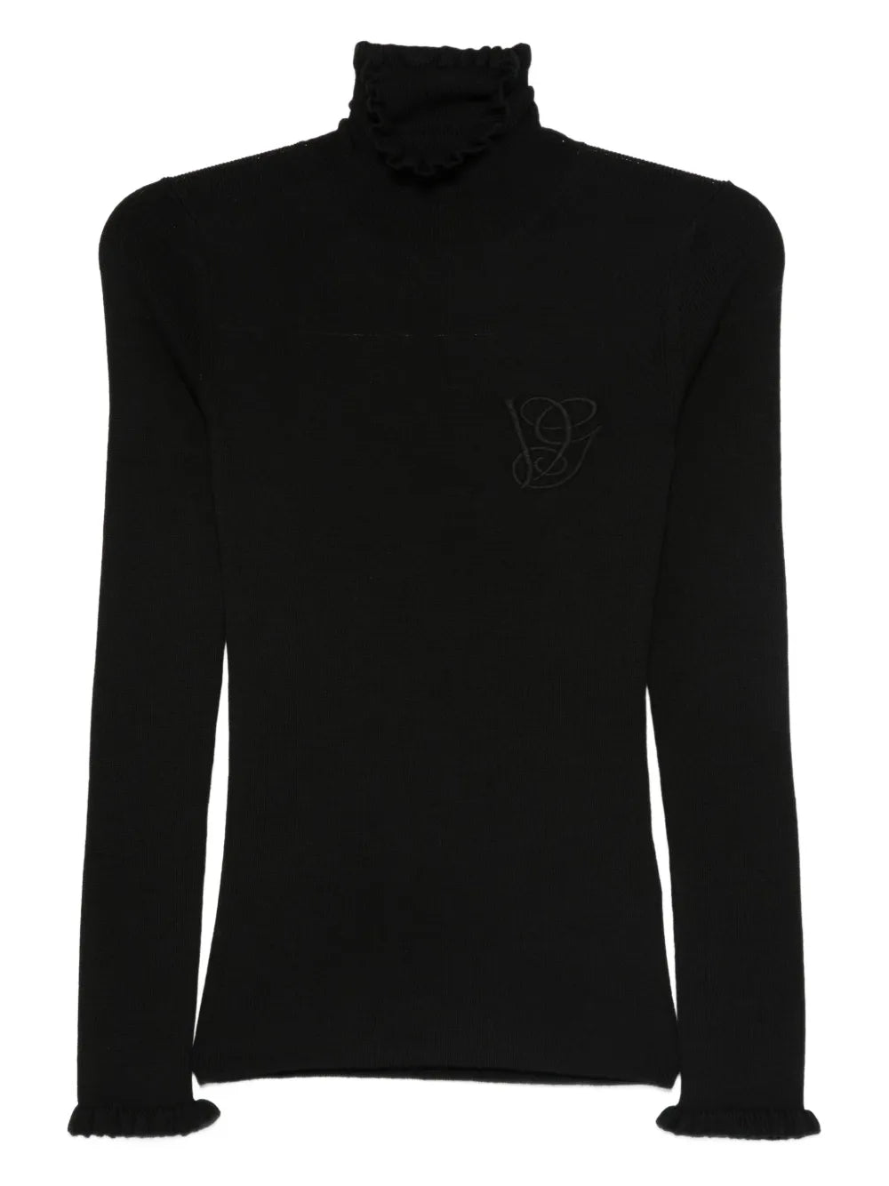 VALENTINO GARAVANI - Pull col roulé à détails