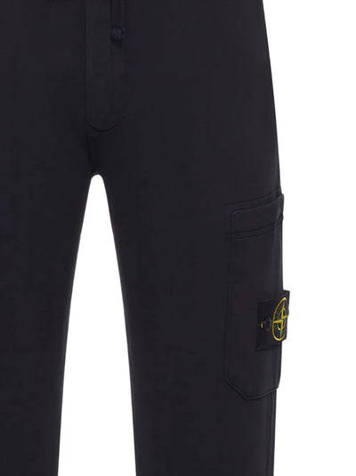 STONE ISLAND - Pantalon de jogging classique noir