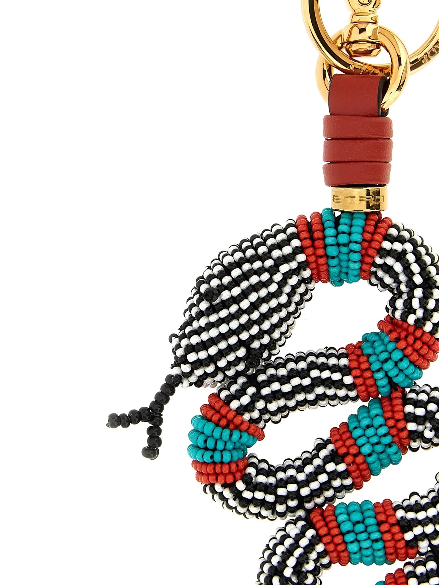 ETRO - Porte-clés serpent à perles