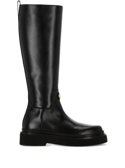 VALENTINO GARAVANI - Bottines hautes en cuir