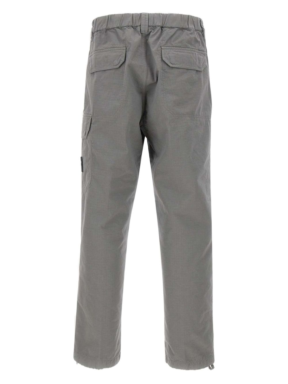 STONE ISLAND - Cargo droit en ripstop Gris