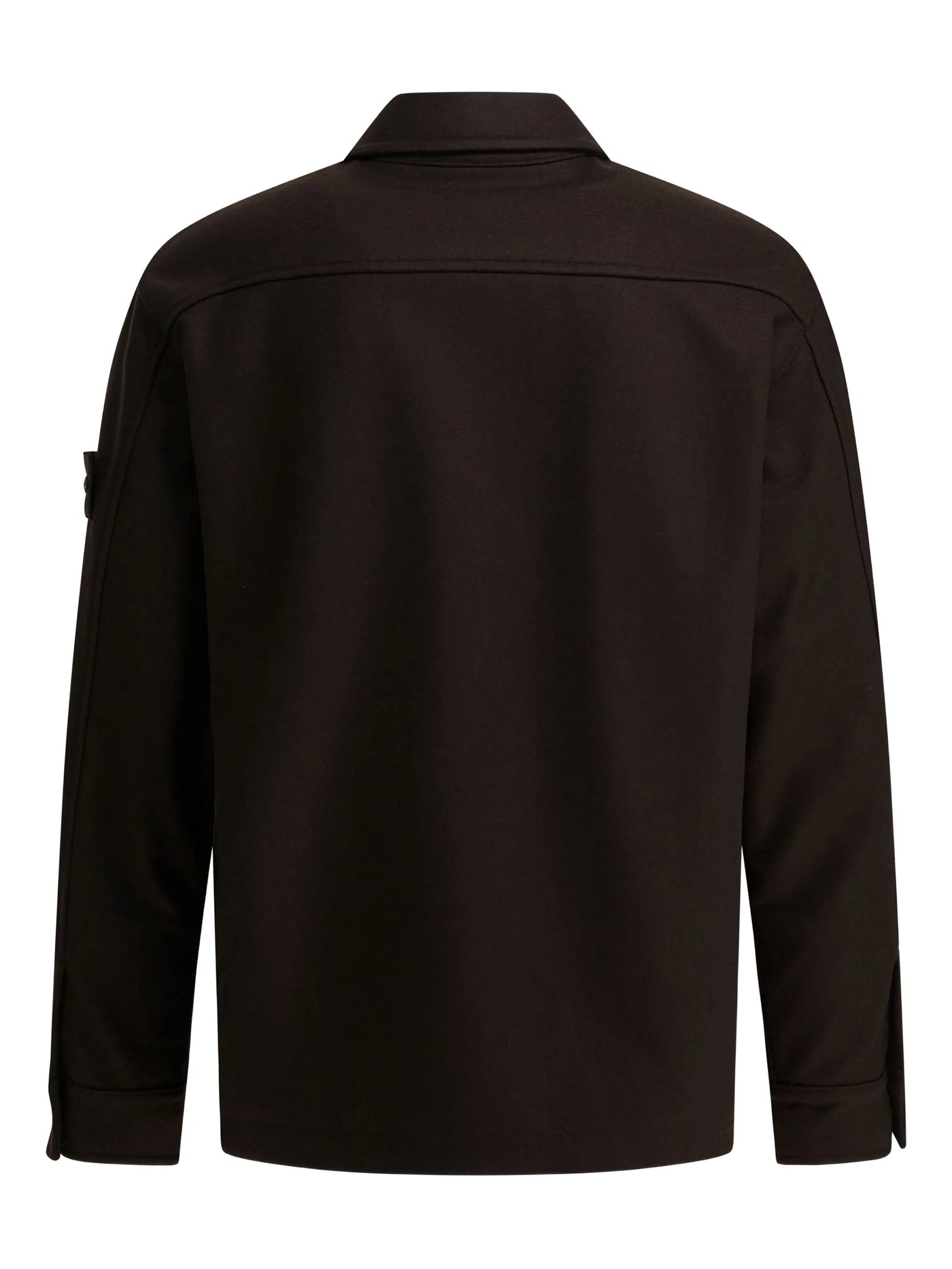 STONE ISLAND GHOST - Surchemise en laine Marron