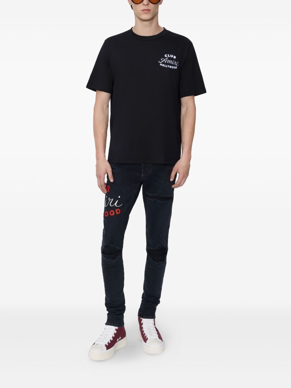 AMIRI - T-shit Club Amiri Noir
