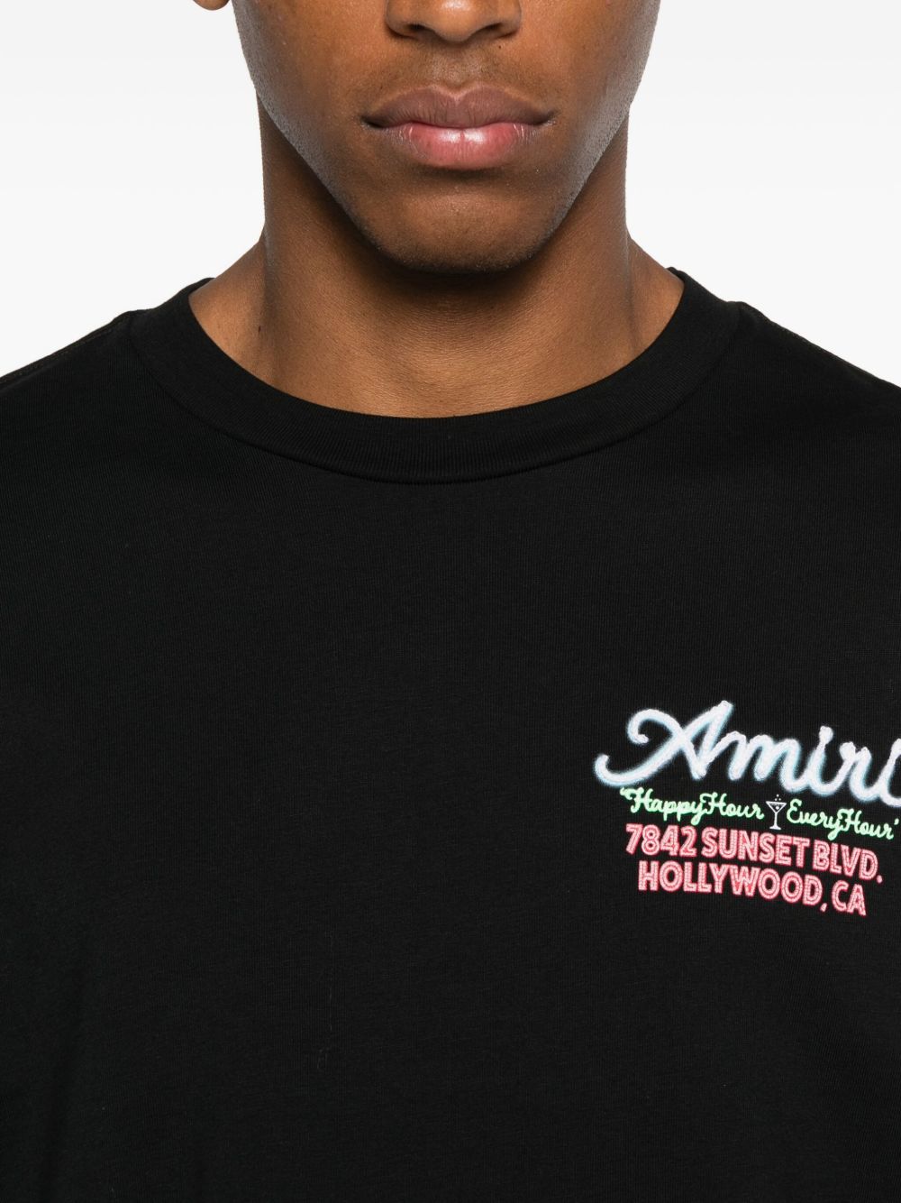 AMIRI - T-shirt Oversize Néon Lights