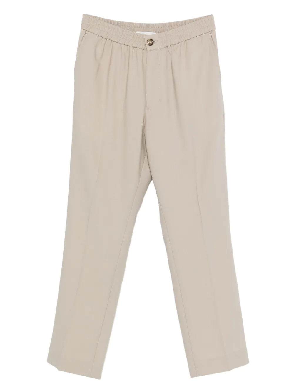 AMI PARIS -pantalon droit à taille élastique