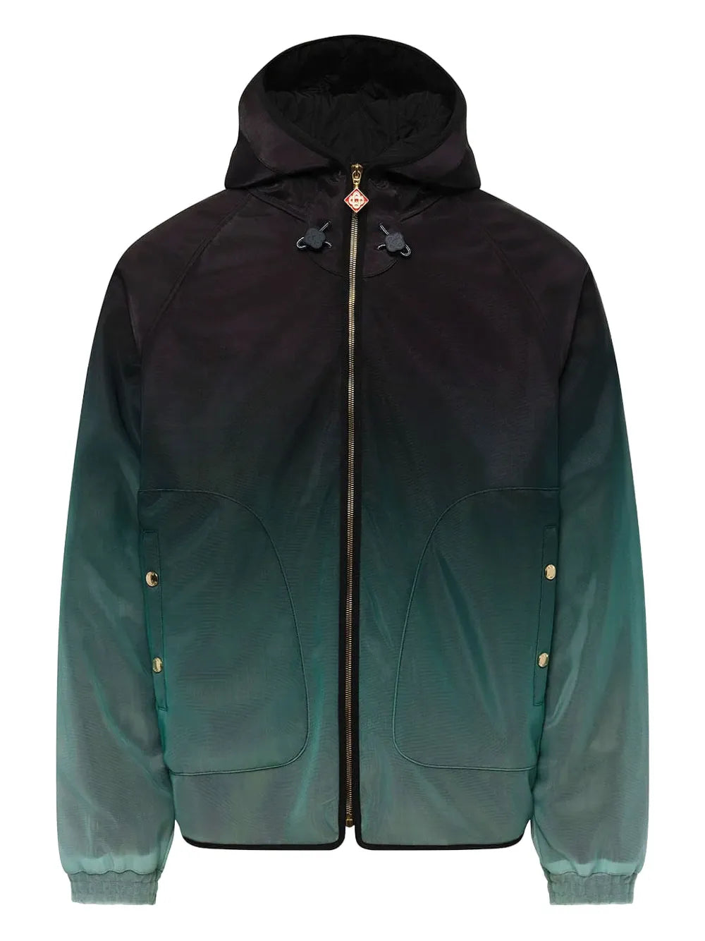 CASABLANCA - VESTE DÉGRADÉE VERT NOIR