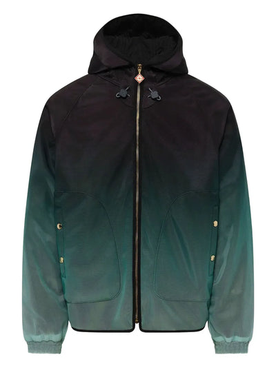 CASABLANCA - VESTE DÉGRADÉE VERT NOIR
