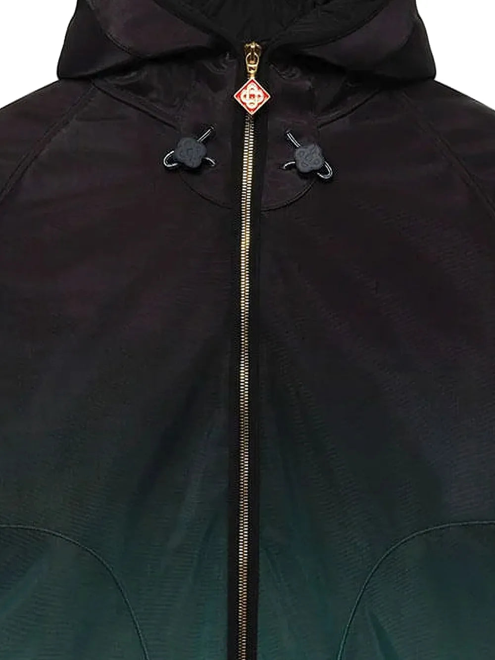 CASABLANCA - VESTE DÉGRADÉE VERT NOIR