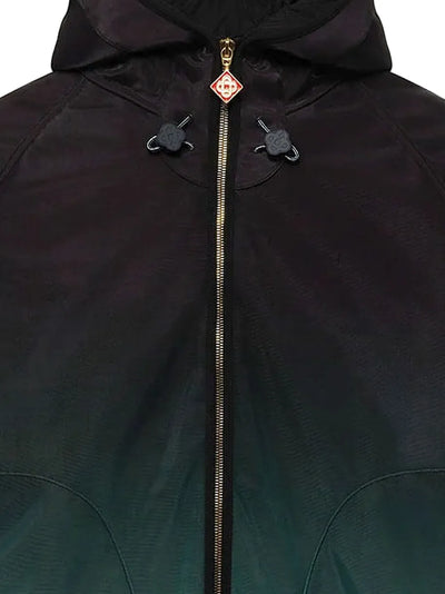 CASABLANCA - VESTE DÉGRADÉE VERT NOIR