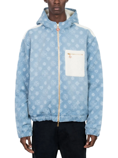 CASABLANCA - Veste en denim reversible