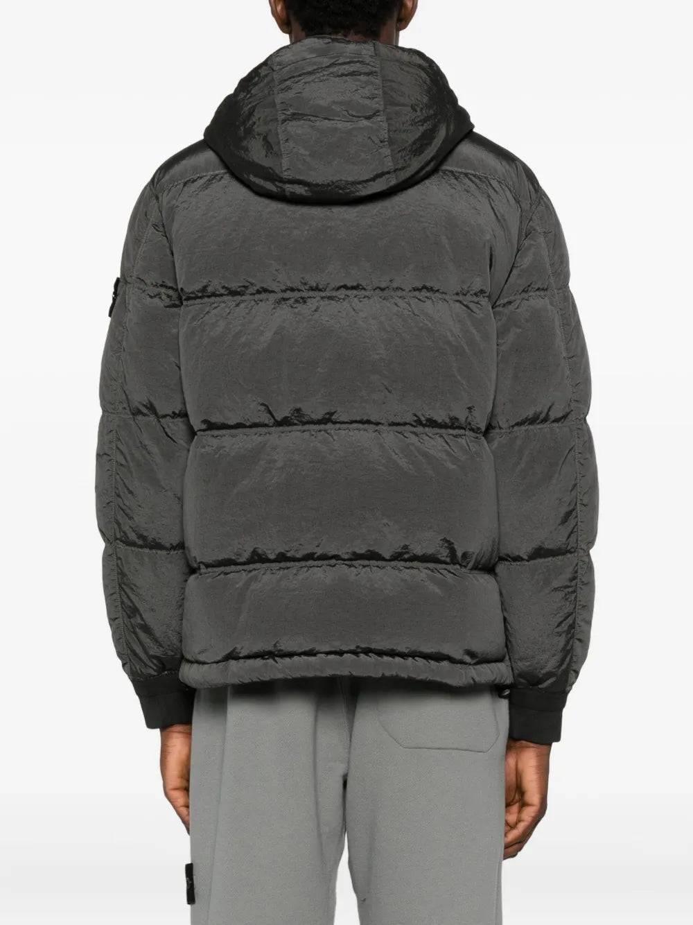 STONE ISLAND - veste matelassée à patch logo