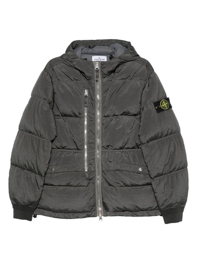 STONE ISLAND - veste matelassée à patch logo