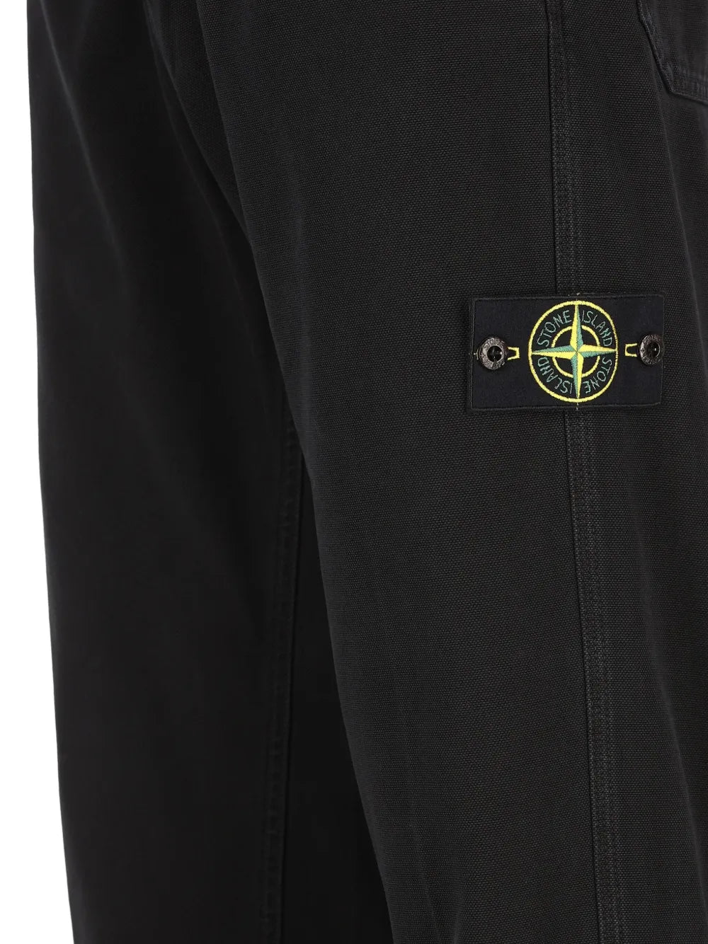 Stone Island - pantalon à patch logo