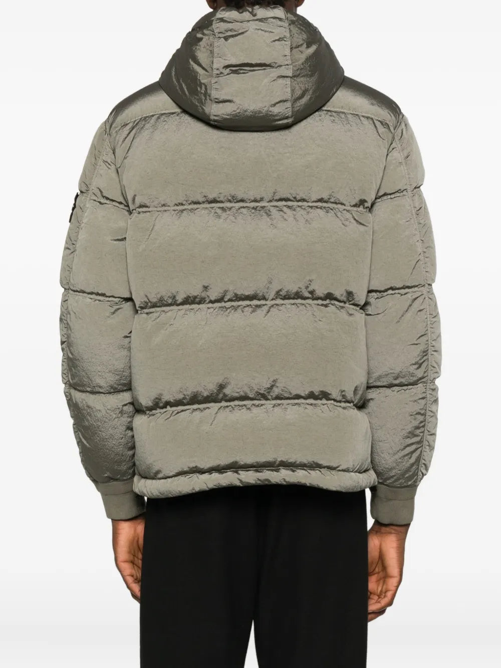 STONE ISLAND - veste matelassée à patch logo