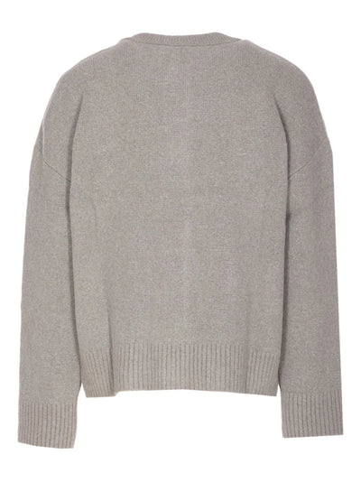 AMI PARIS - cardigan en cachemire bicolore