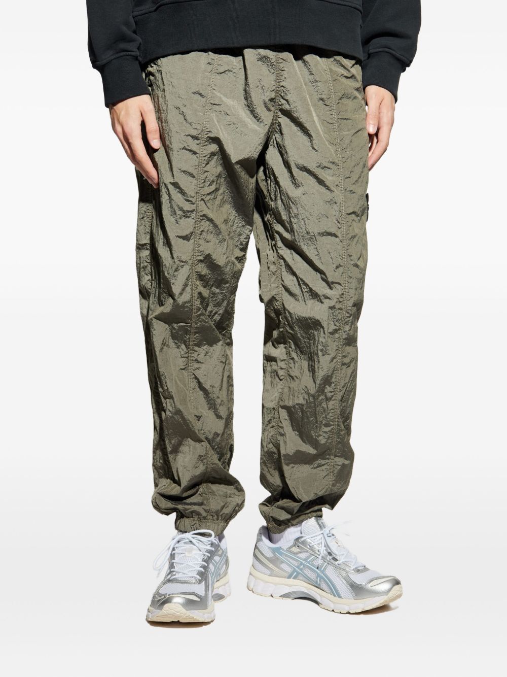 STONE ISLAND - Jogger coupe ample Nylon métal