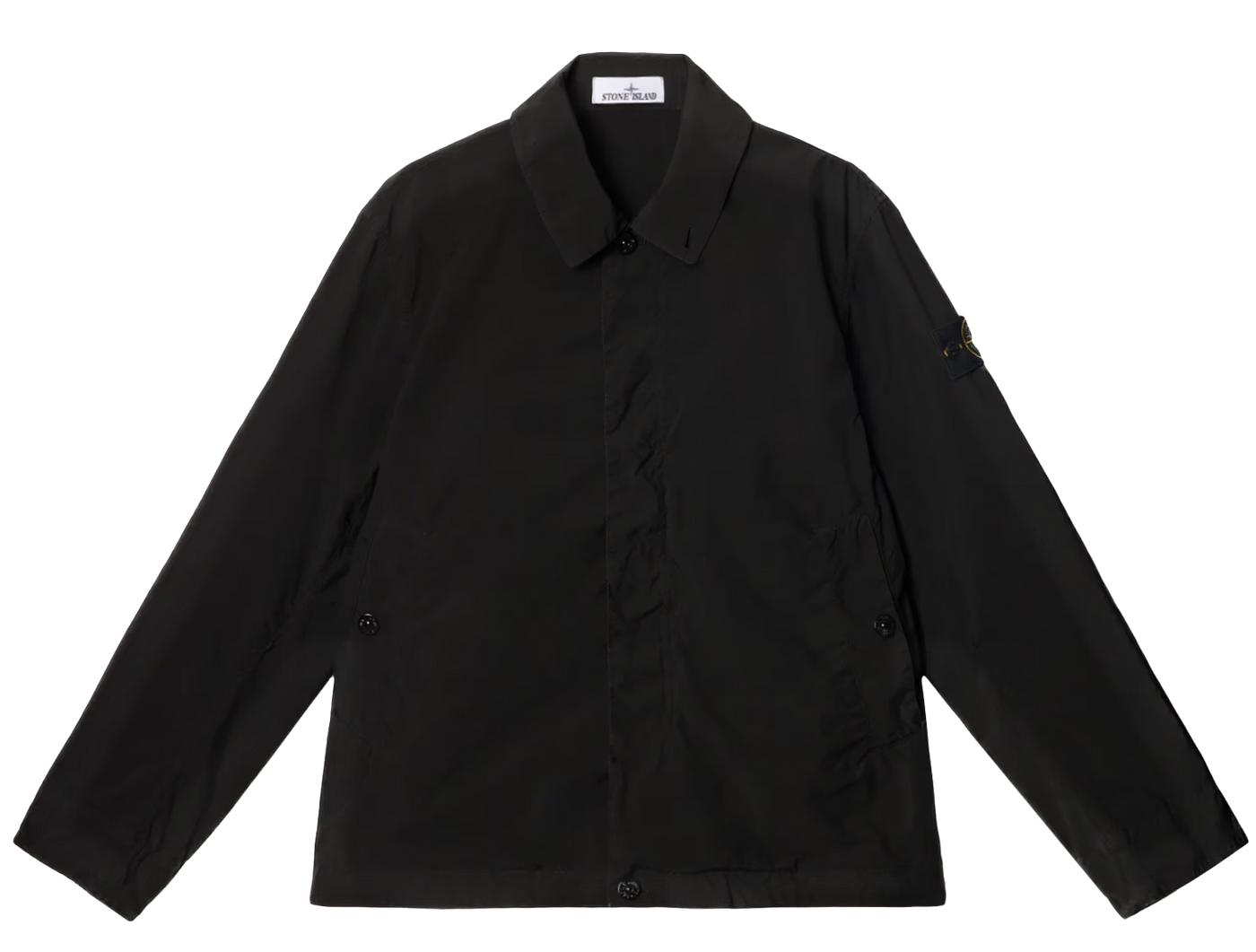 STONE ISLAND - Blouson déperlant noir