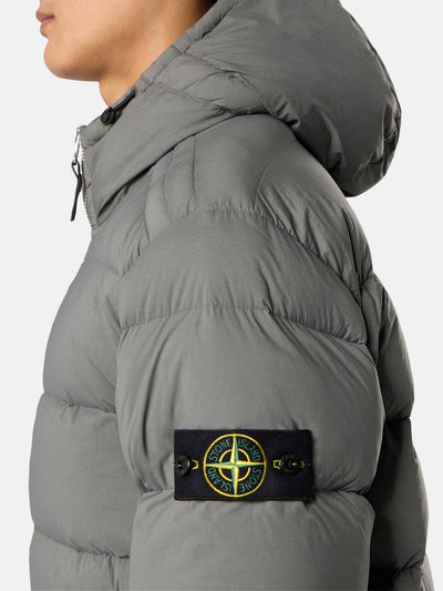STONE ISLAND - Doudoune seamless grise