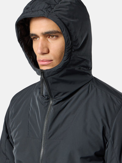 STONE ISLAND - Veste à capuche en Micro Twill Noire